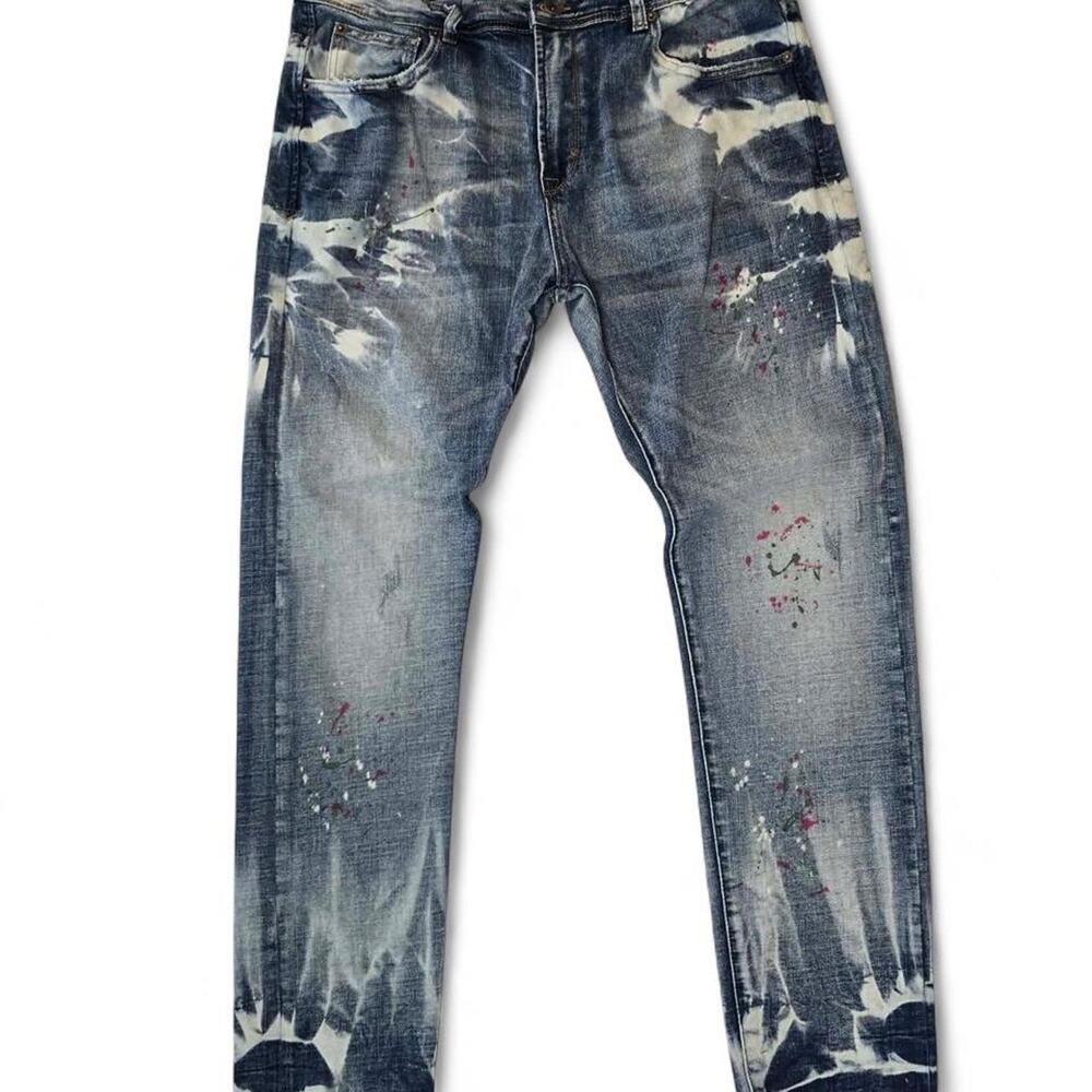Akoo "No Rivals" Delinquent Mens Jeans Size 38